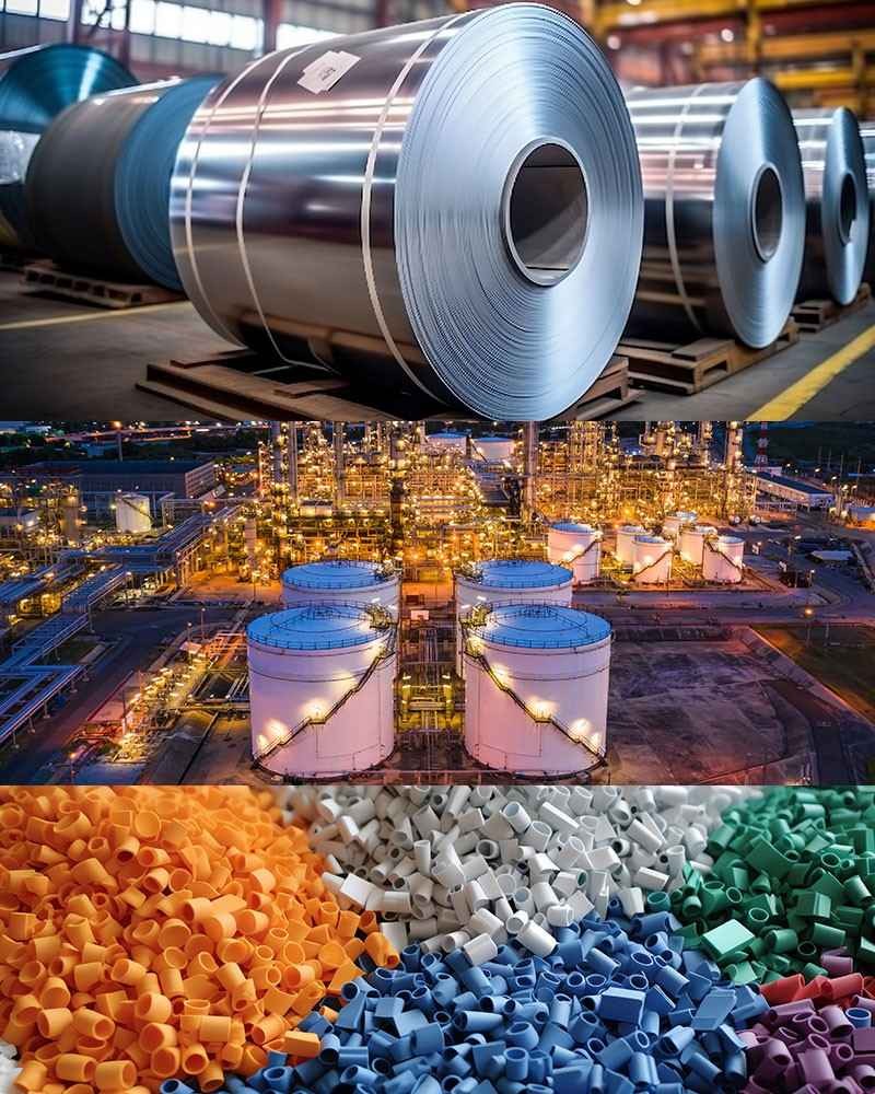 Minerals & Metallurgy / Chemicals / Rubber & Plastics